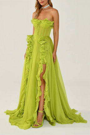 Aurora Ruffle Maxi Dress